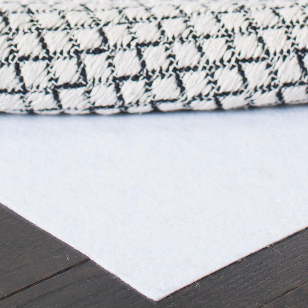 Safavieh Carpet To White 6 Ft X 9 Rug Pad