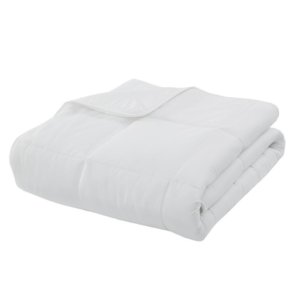 Sausalito Nights Bedding All Season White Solid King Comforter