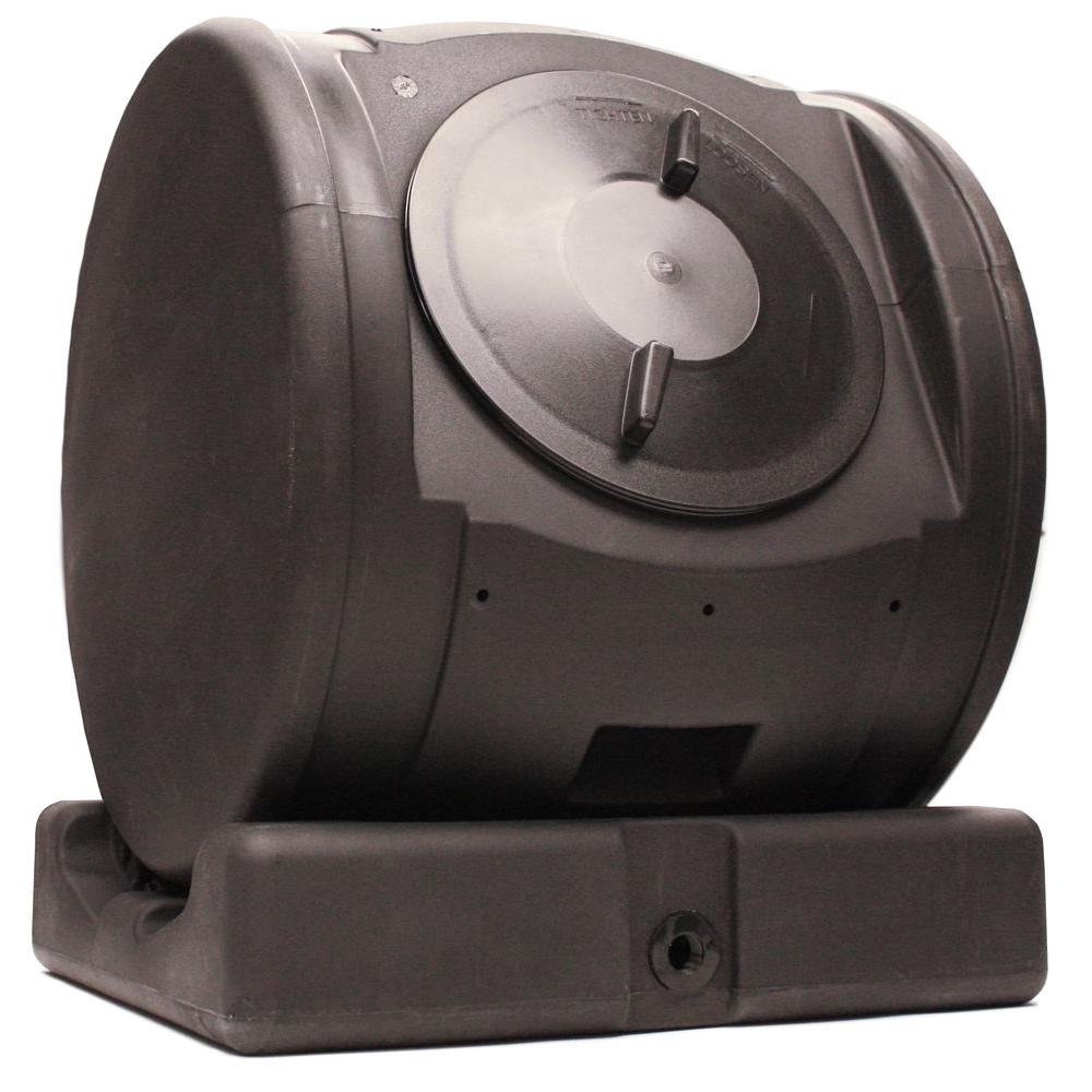 6.5 cu. ft. Black Compost Wizard EnviroTumblerCWETBLK The Home Depot