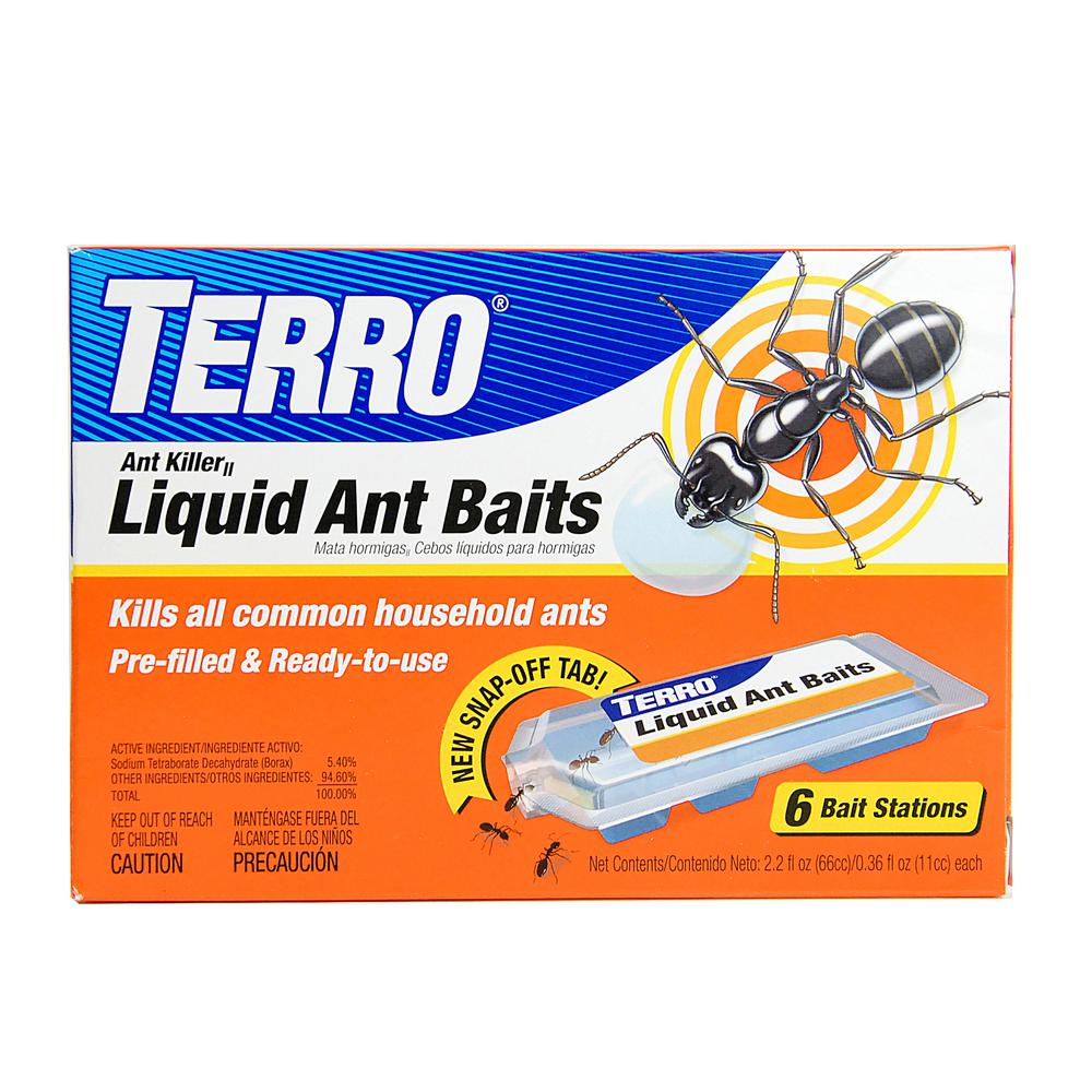 TERRO Indoor Liquid Ant Killer Baits (6Count)T300 The Home Depot