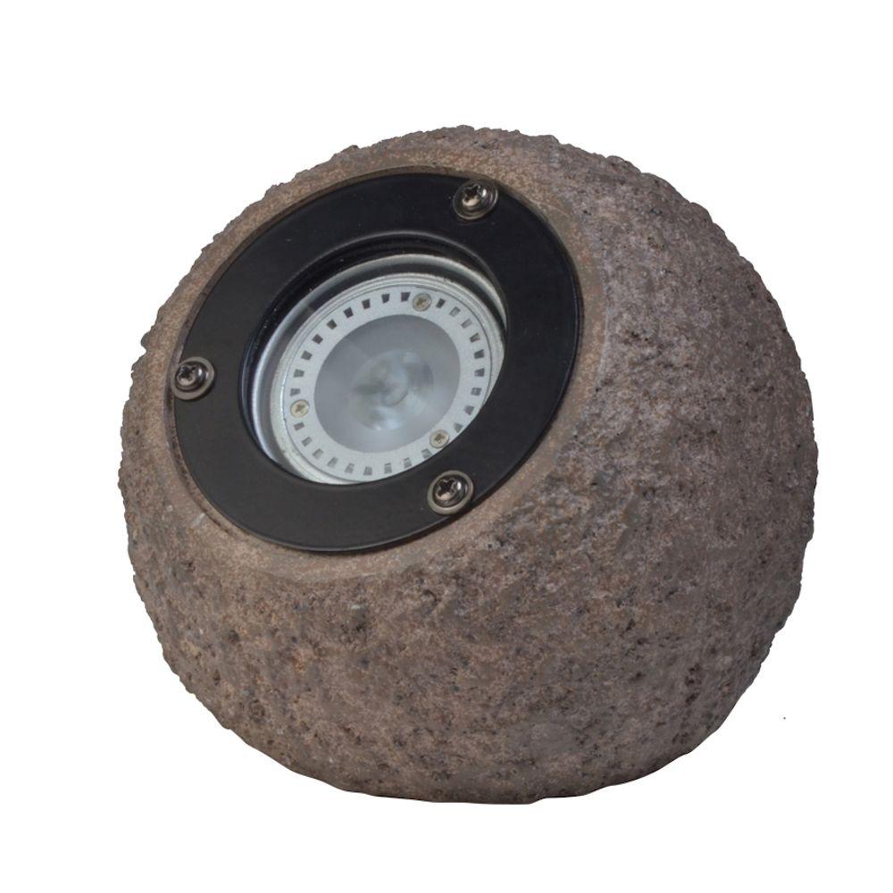 Low Voltage Rock Lights Integrated Led Outdoor Specialty Low Voltage 177 Lumen Poly Resin Outdoor Integrated Led Landscape Rock Spot Light