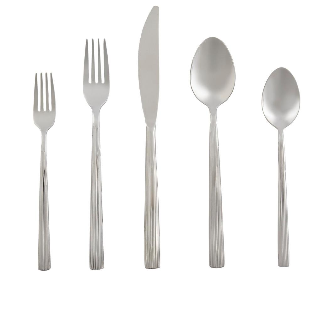 Home Decorators Collection Truett 20-Piece Stainless Steel Flatware Set (Service for 4) was $69.98 now $29.99 (57.0% off)