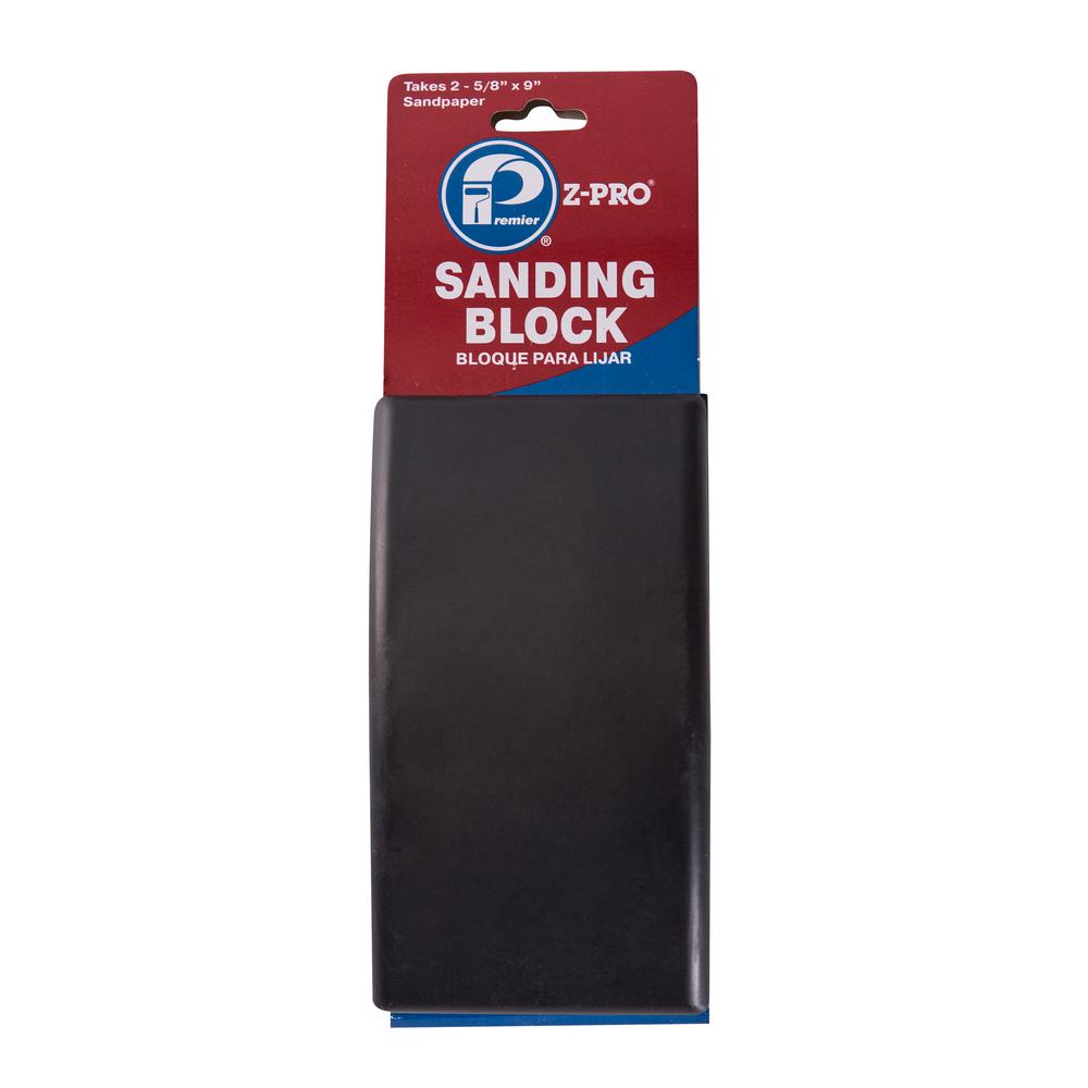 Premier Pro Grade Rubber Sanding Block 6 Pack