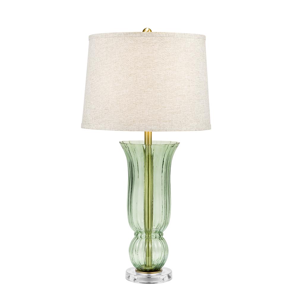 sea glass table lamps