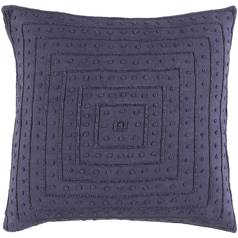 Artistic Weavers Athelstane Dark Purple Solid Polyester 22 In X