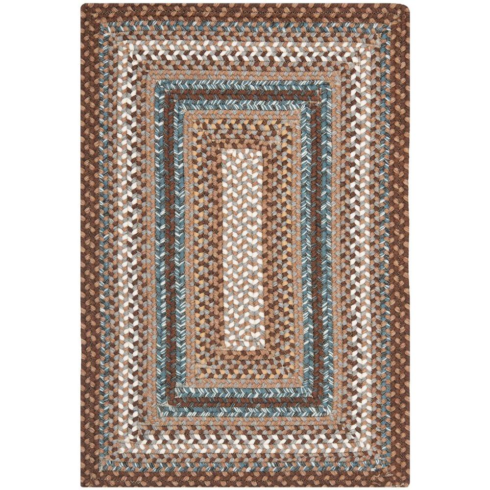 Safavieh Braided Brown/Multi 3 ft. x 4 ft. Area RugBRD313A24 The Home Depot