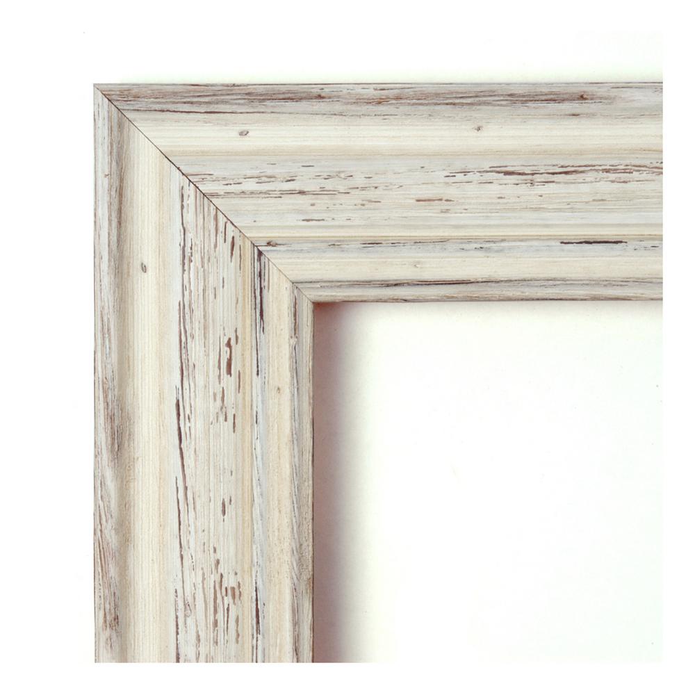 Amanti Art Country 21 In W X 25 In H Framed Rectangular Bathroom Vanity Mirror In Rustic Whitewash Cream Dsw3572559 The Home Depot