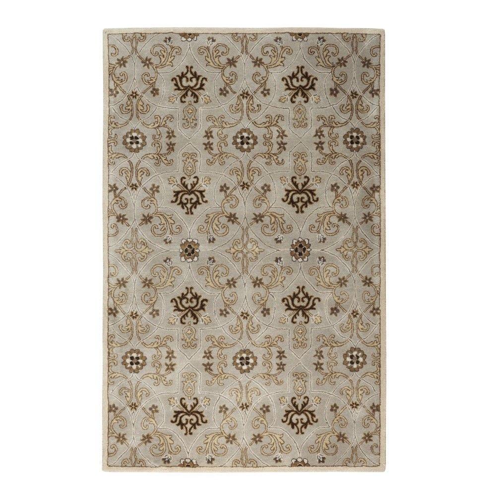 Home Decorators Collection Grimsby Grey 8 ft. x 11 ft. Area Rug