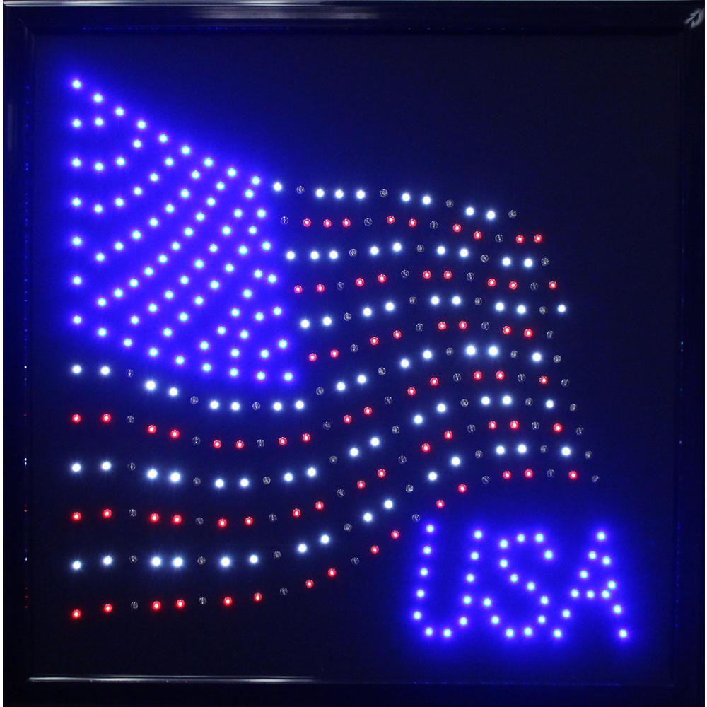 Outdoor Lighted American Flag Outdoor Lighting Ideas