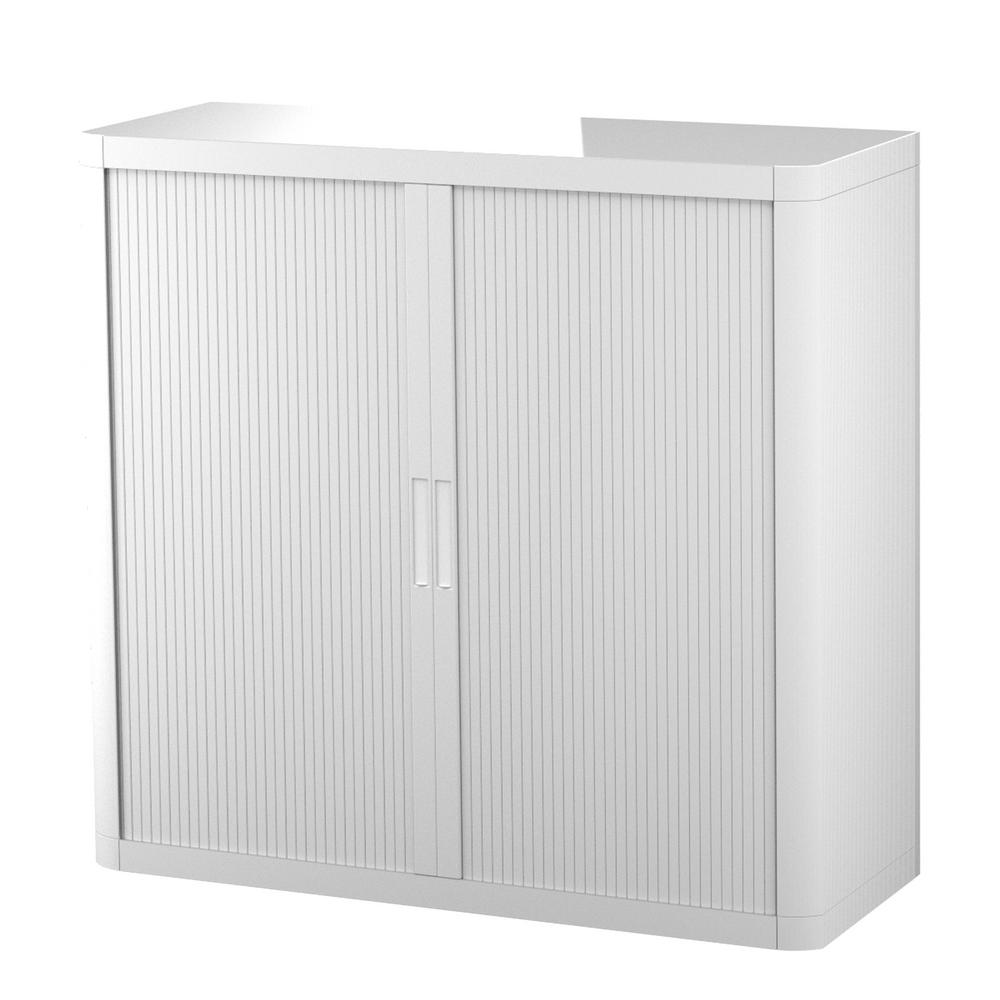 16 33 In White Office Storage Cabinets Home Office Furniture The Home Depot