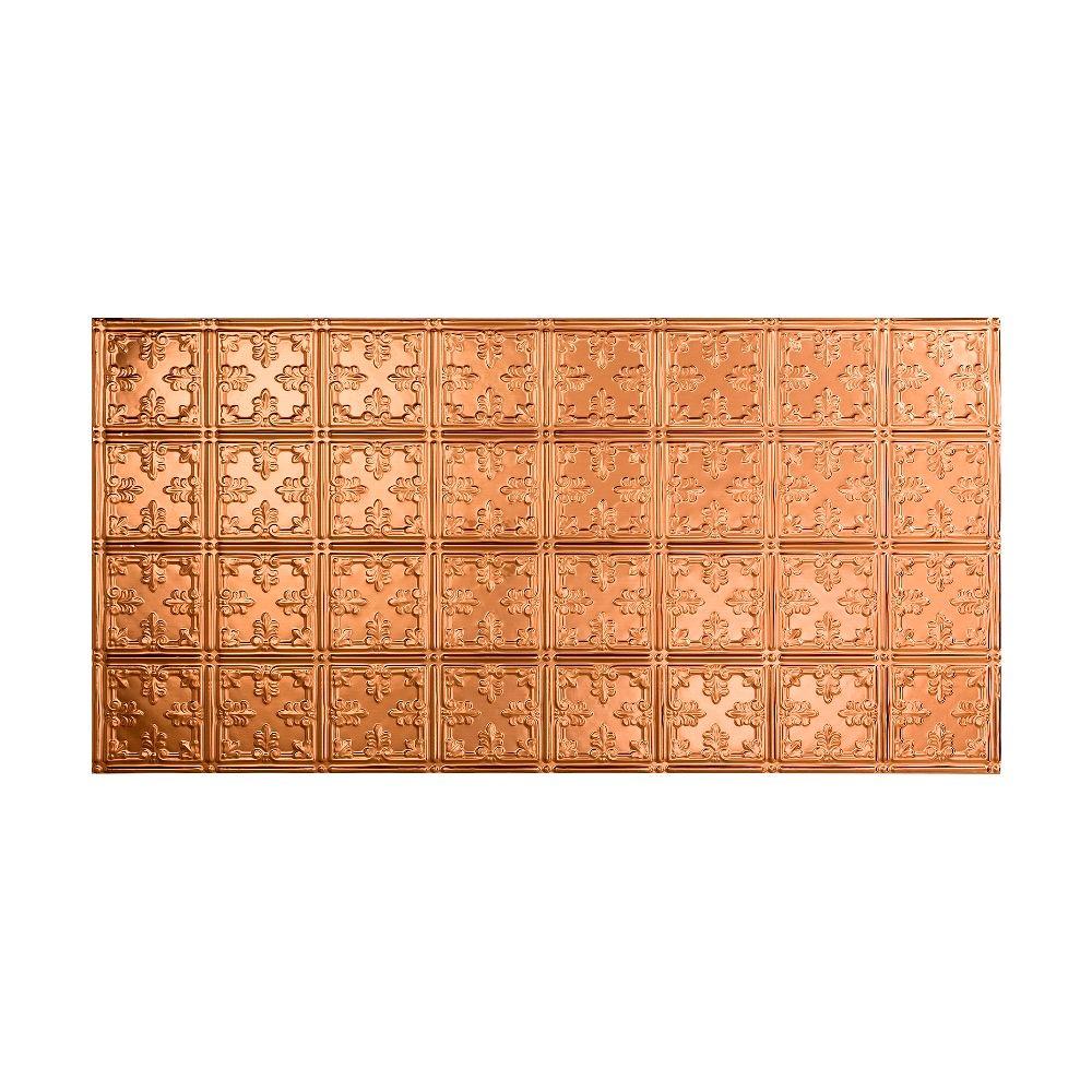 Fasade Traditional 10 2 ft. x 4 ft. GlueUp Ceiling Tile in Polished