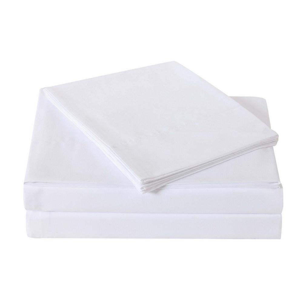 Truly Soft Everyday White Queen Sheet SetSS1658WTQN4700 The Home Depot
