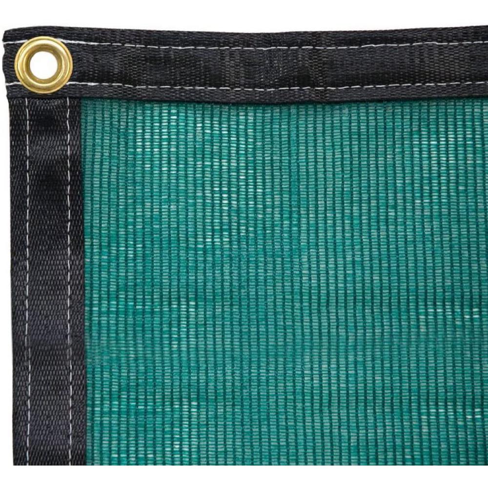 Shatex 6 ft. x 12 ft. Sun Mesh Shade Panel, 90 Shade Cloth UV Sunblock with Grommets for Patio