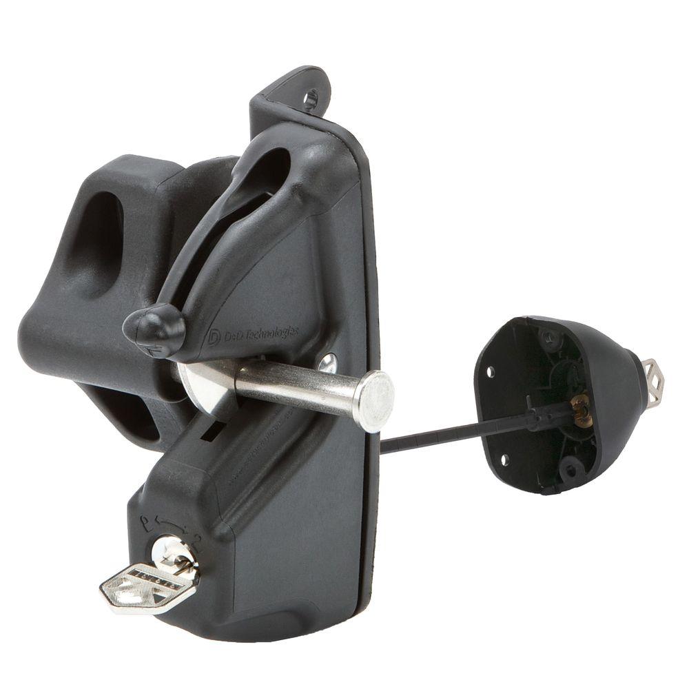 Weatherables D&D Polyvinyl LokkLatch Deluxe Gate Latch KitABGALATCHDX