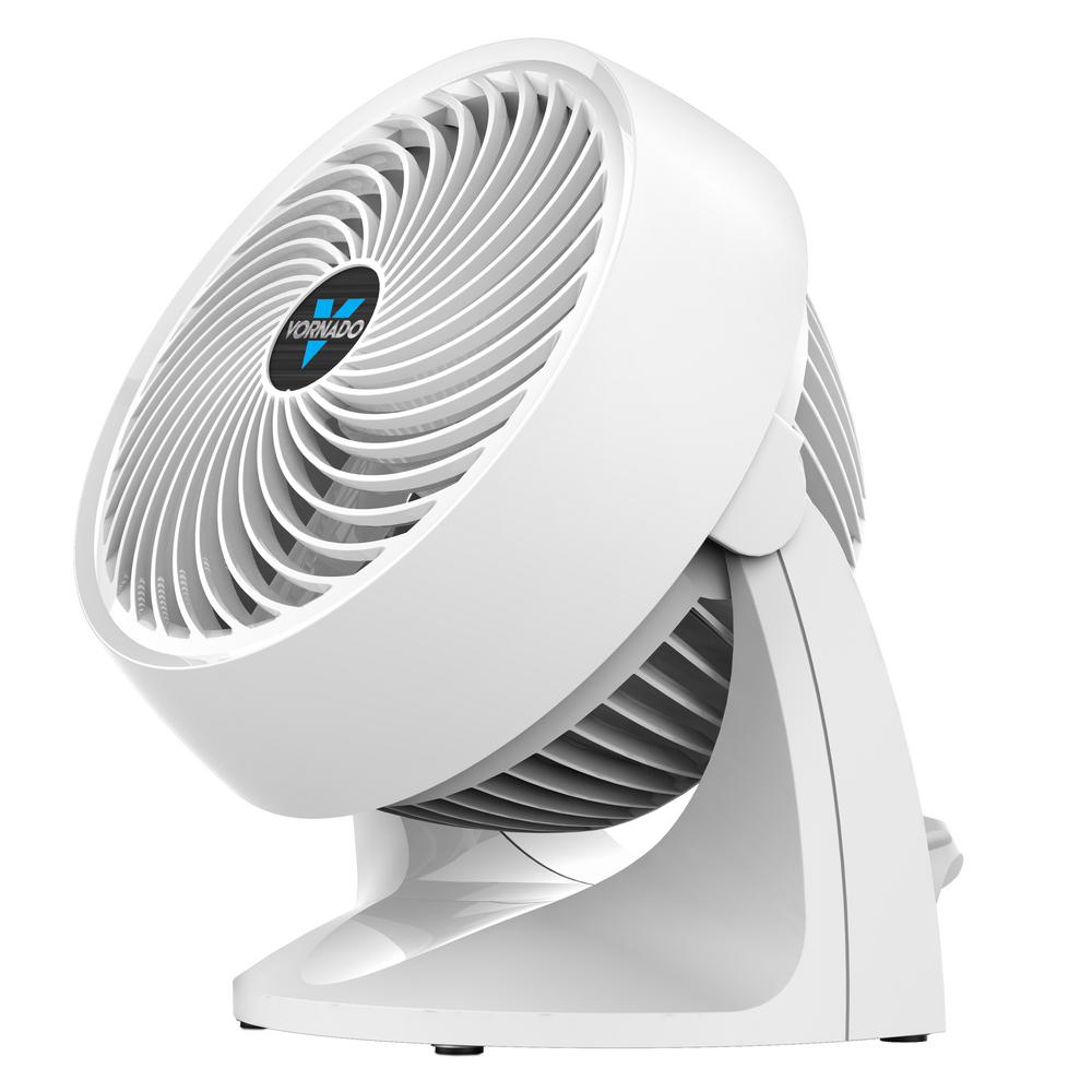 Vornado 533 7 3 In Small Whole Room Air Circulator Desk Fan In White