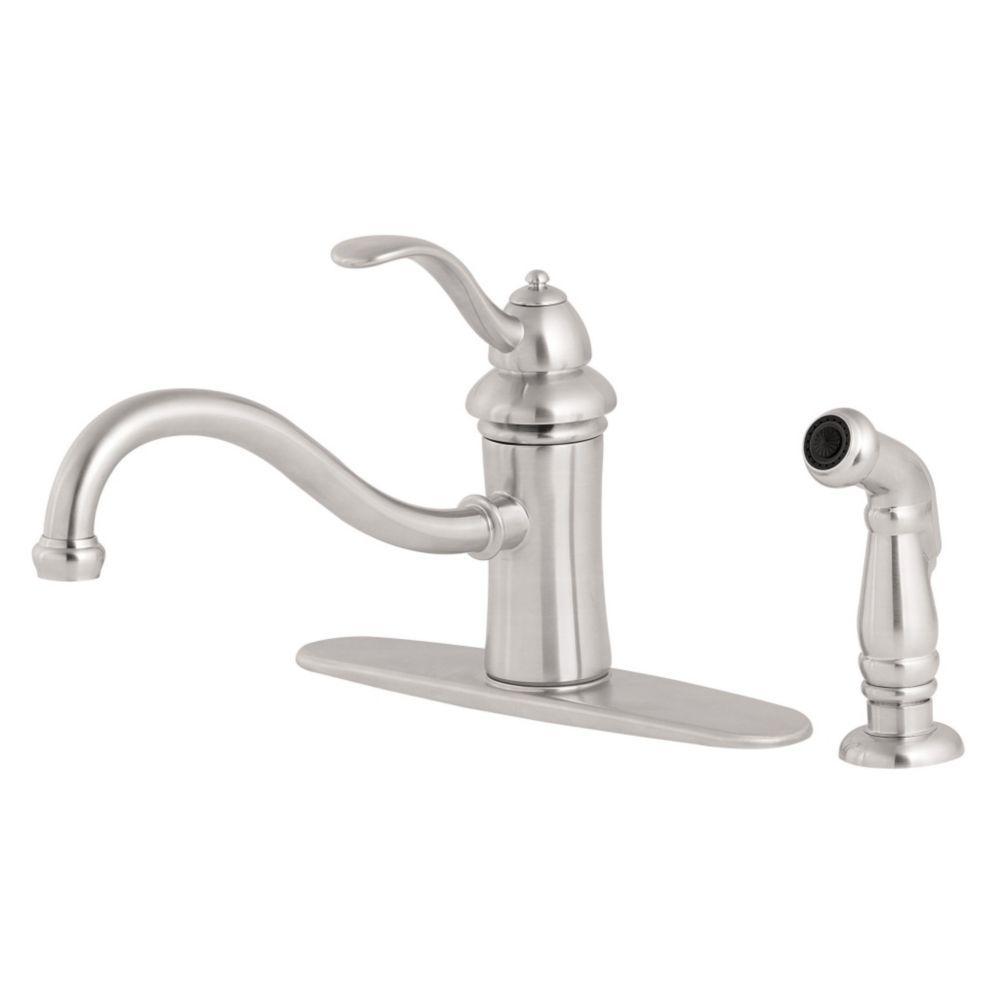 Stainless Steel Pfister Standard Spout Faucets Gt344tss 64 1000 