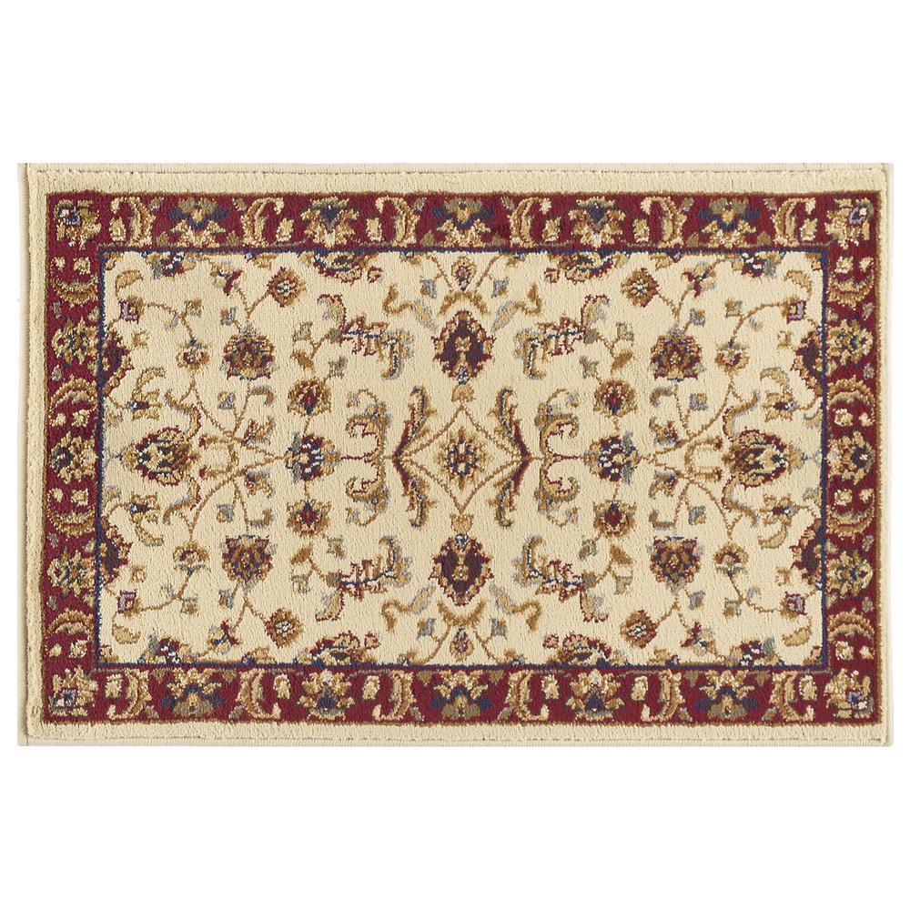 Tayse Rugs Sensation Beige 2 ft. x 3 ft. Transitional Area ...