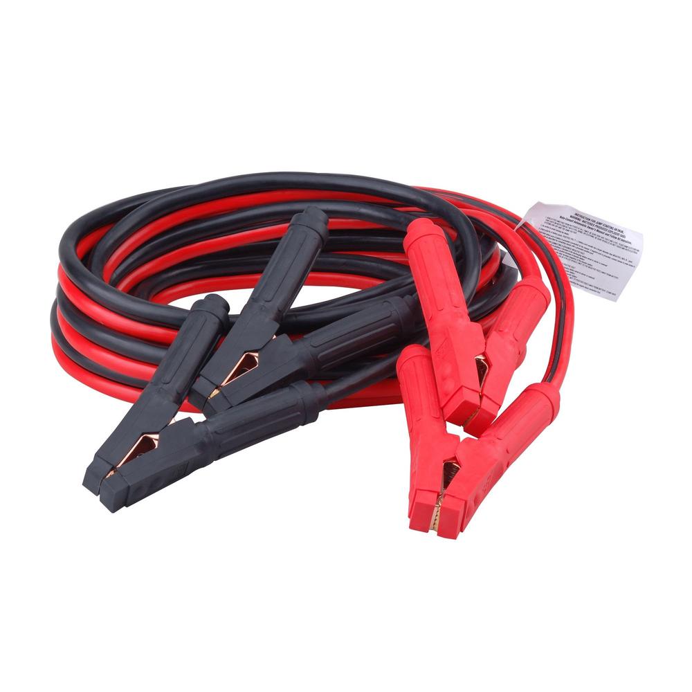 Road Power 84696616 6 Gauge 16 Blue Booster Cables with Exclusive Road Glow Technology