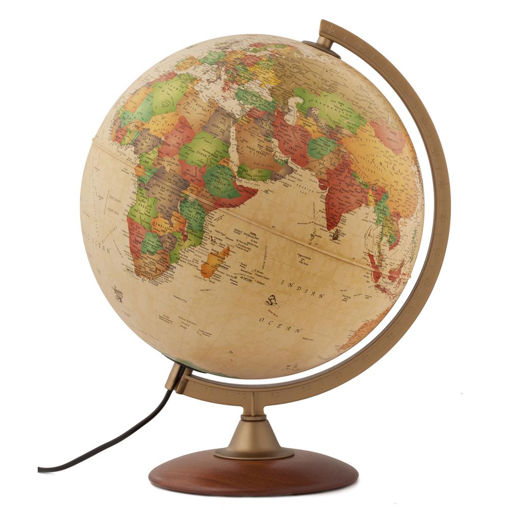 Waypoint Geographic Journey 12 in. Illuminated Desktop Globe WP21105