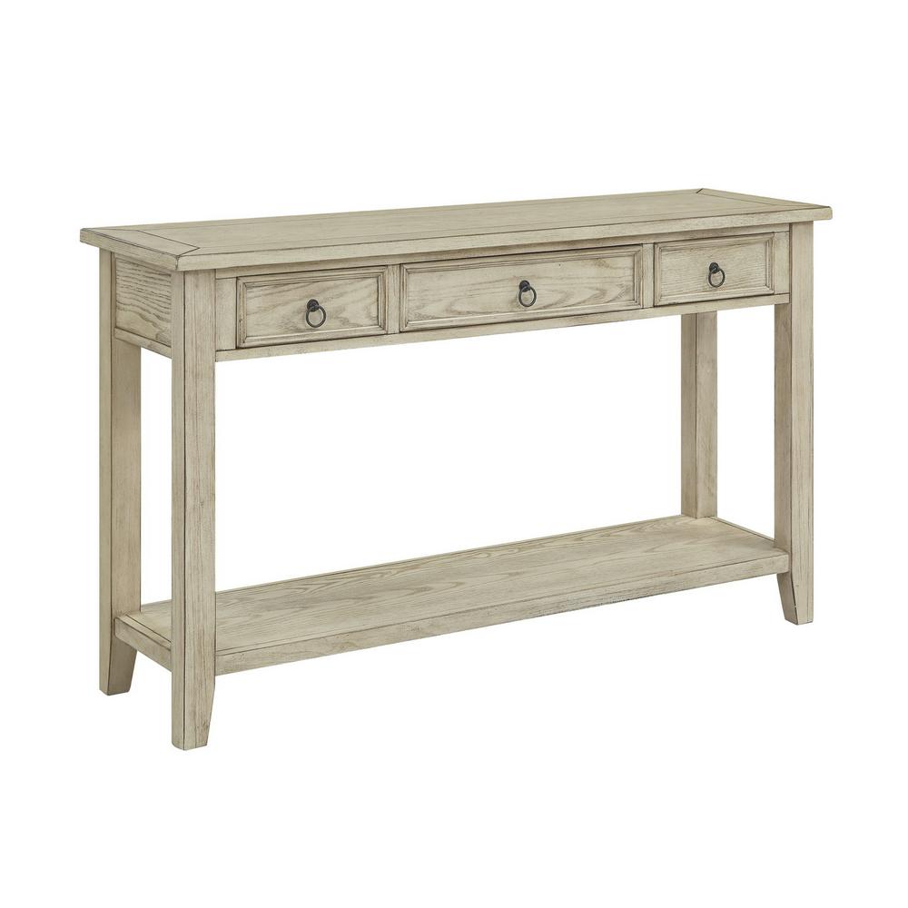 Coast To Coast Garrett Burnished Cream Summerville 3 Drawer