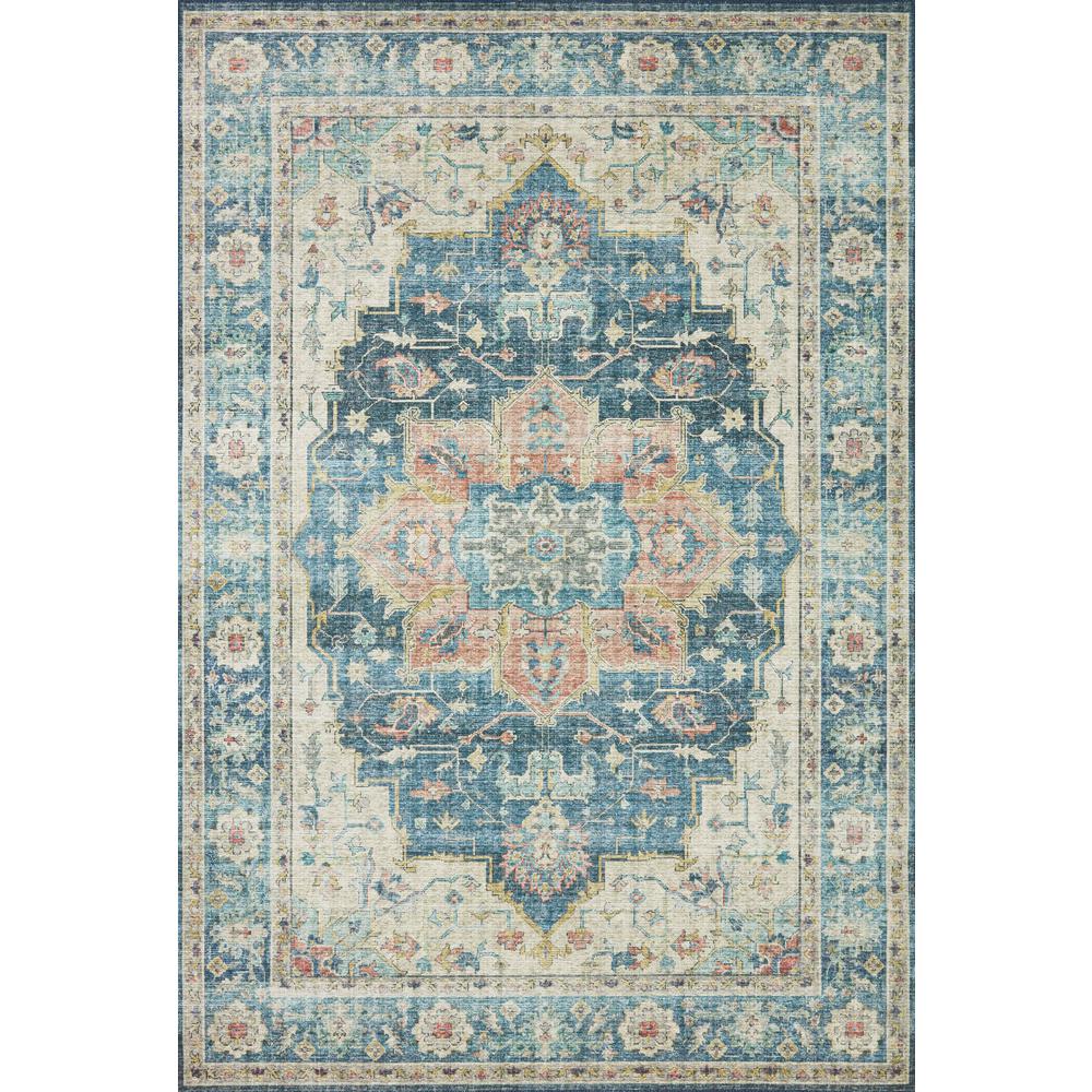 Loloi II Skye SKY-12 Ocean / Multi Oriental Area Rug 9'-0" x 12'-0"