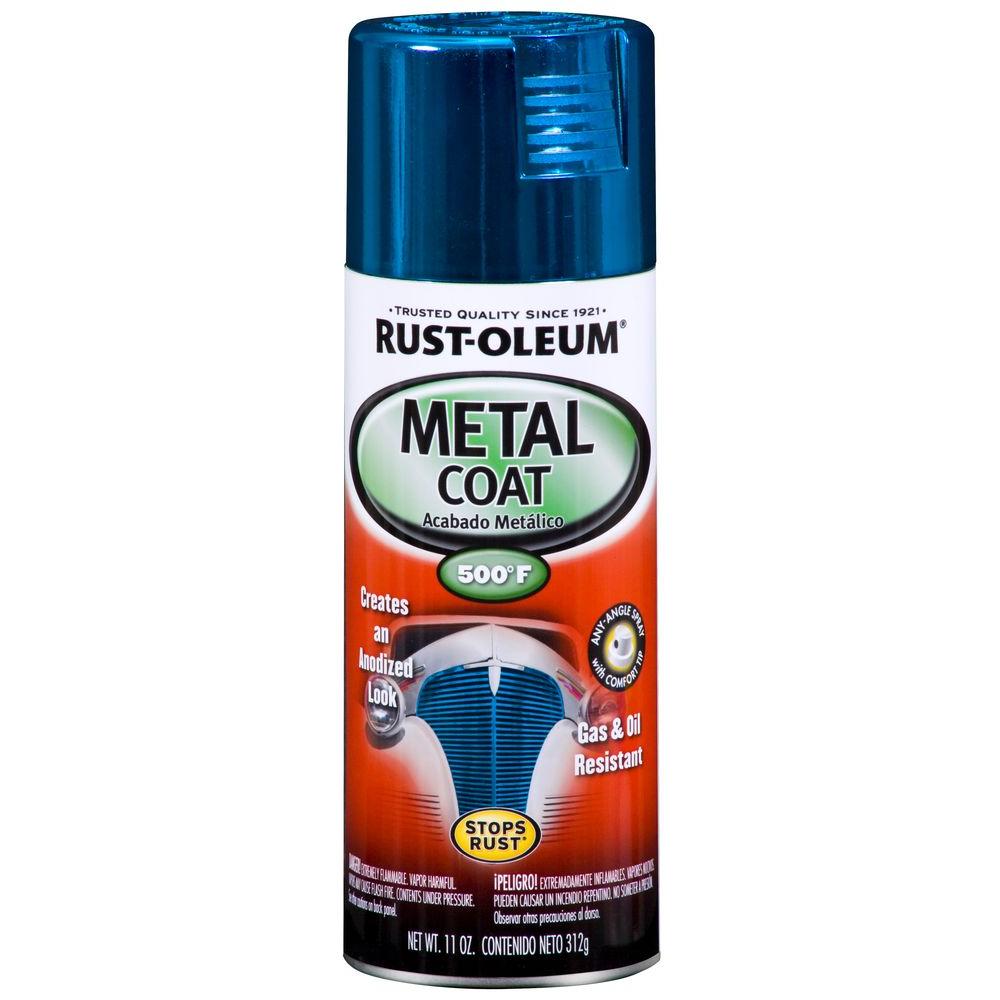 RustOleum Automotive 11 oz. Metal Coat Gloss Blue Spray
