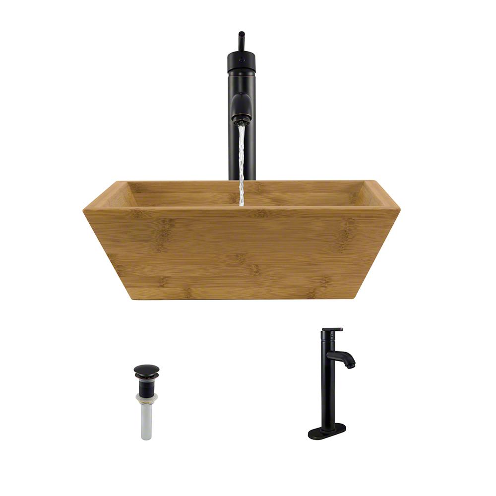 Bamboo - Vessel Sinks - Bathroom Sinks - The Home Depot Bamboo - Vessel Sinks - Bathroom Sinks - The Home Depot