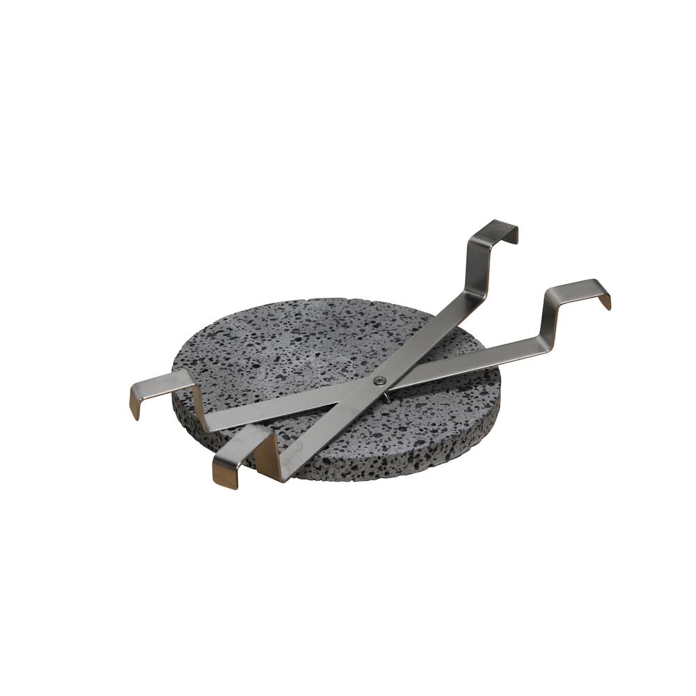 Vision Grills Dual-Purpose Lava Cooking Stone/Heat Deflector for Cadet Kamado... by Vision Grills