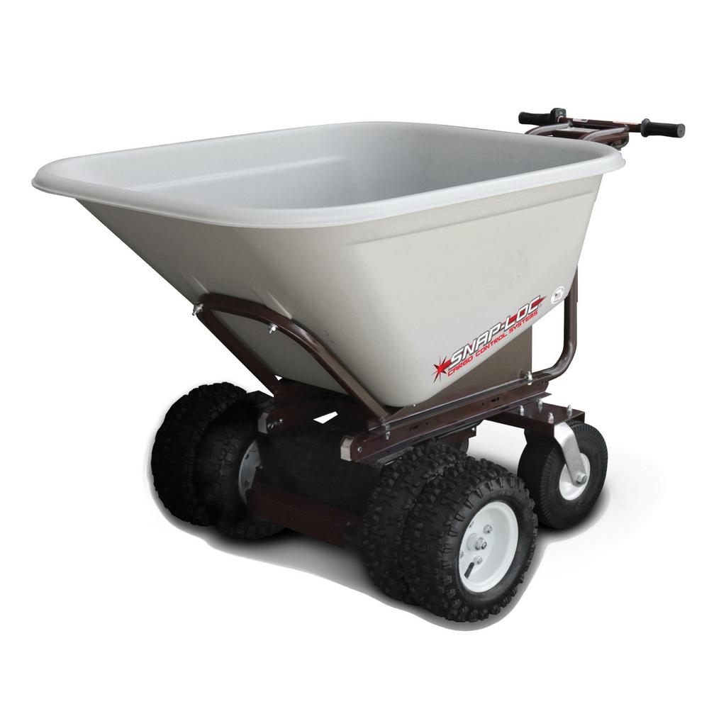 SNAP-LOC 10 cu. ft. Capacity 4-Wheel All-Terrain Power Cart by SNAP-LOC