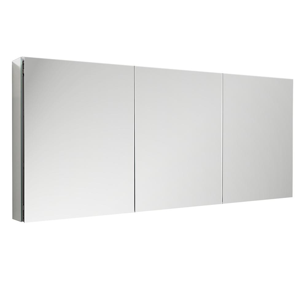 Fresca 59 In W X 36 In H X 5 In D Frameless Recessed Or Surface