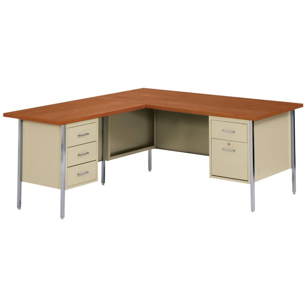 Sandusky 29 5 In H X 60 W 30 D 500 Series L Shaped Steel Sandusky 29 5 In H X 60 W 30 D 500