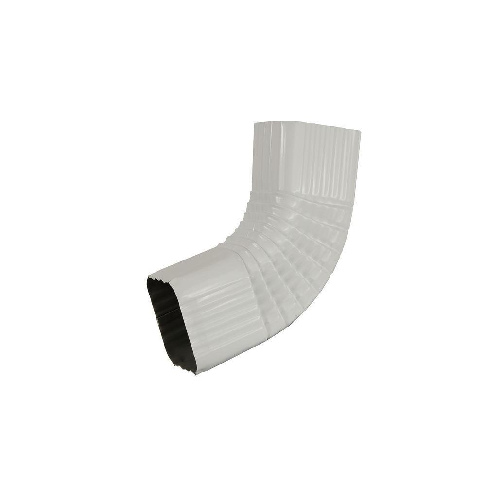 Amerimax Home Products 2 In. X 3 In. Aluminum Downspout B Elbow-27065 ...