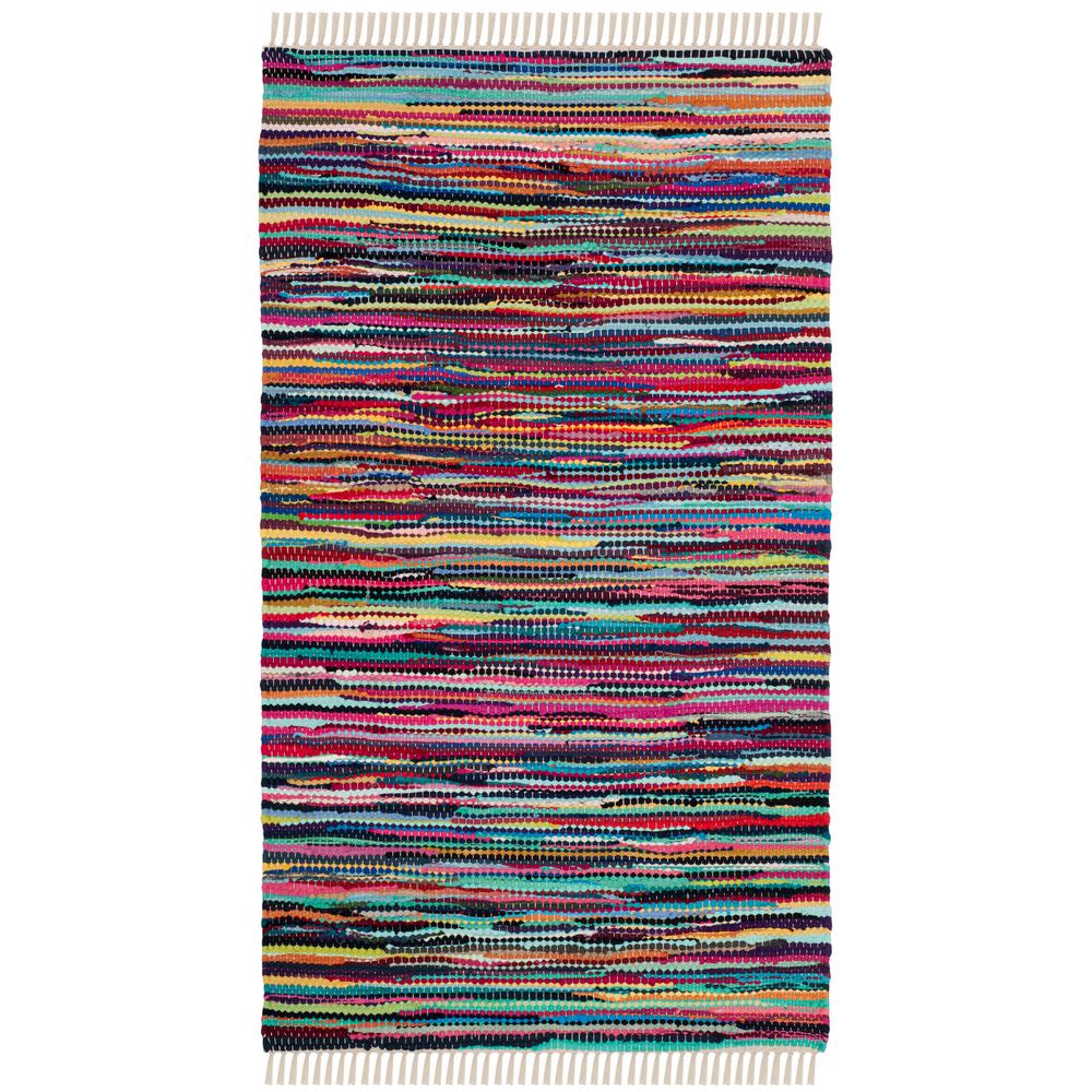 Safavieh Rag Rug Multi 3 ft. x 5 ft. Area RugRAR128G3 The Home Depot