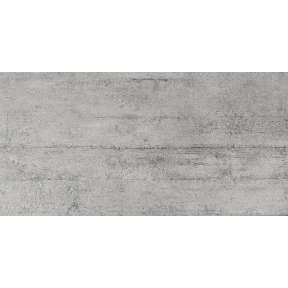 12x24 Porcelain Tile The Home Depot Cemento