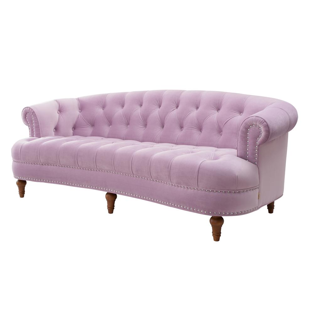 Jennifer Taylor La Rosa Lavender Sofa 2525 3 952 The Home Depot 5 Jennifer Taylor La Rosa Lavender Sofa