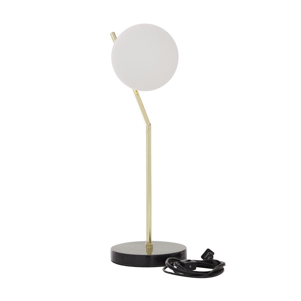 round glass lamp base