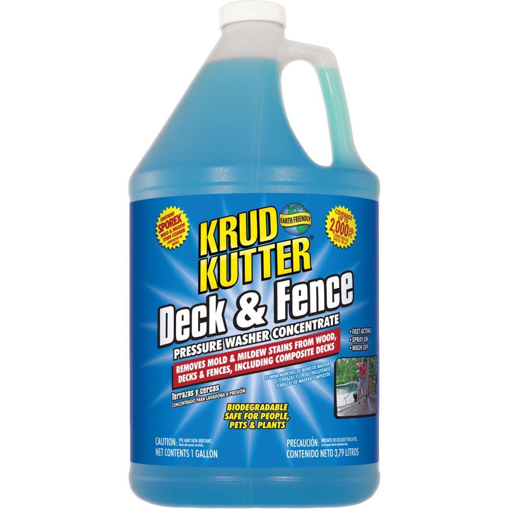 Krud Kutter 1 gal. Deck and Fence Pressure Washer Concentrate by Krud Kutter