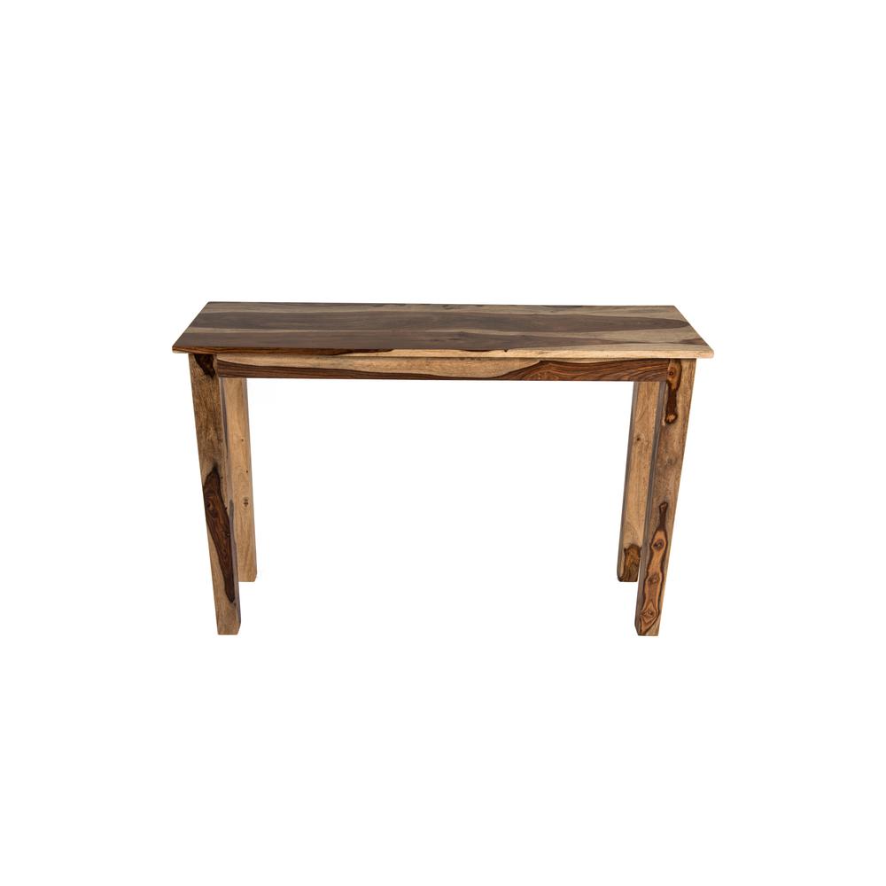 New Ridge Home Goods Aspen 30 in. Natural Brown Console Table-3005-RW - The Home Depot