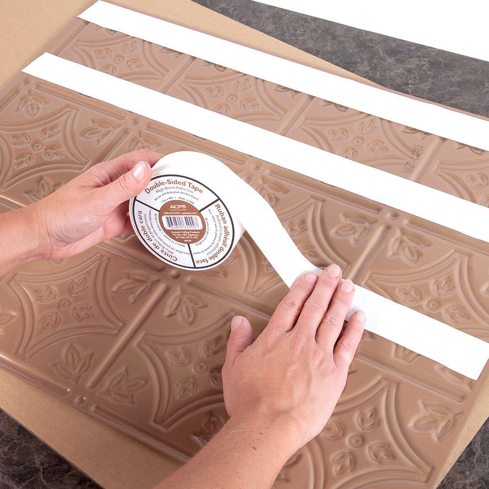 Fasade Double Sided Tile Decorative Wall Adhesive Tape B49 00 Fasade Double Sided Tile Decorative Wall Adhesive Tape