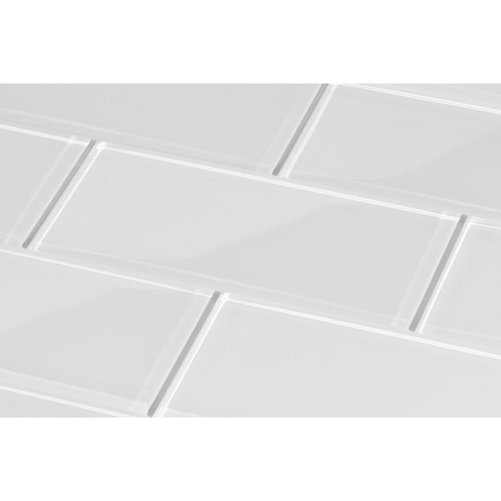 Bathroom Subway Tile Design Hardware Compare Prices At Nextag Giorbello Bright White Subway 3 In X 6 8mm Gl B
