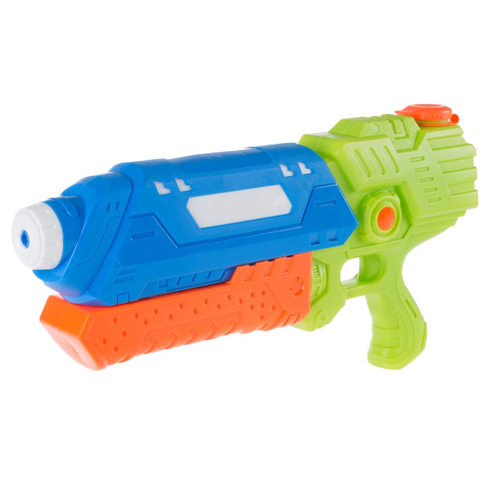 Hey! Play! Blue and Orange Water Gun Soaker-HW3500055 - The Home Depot