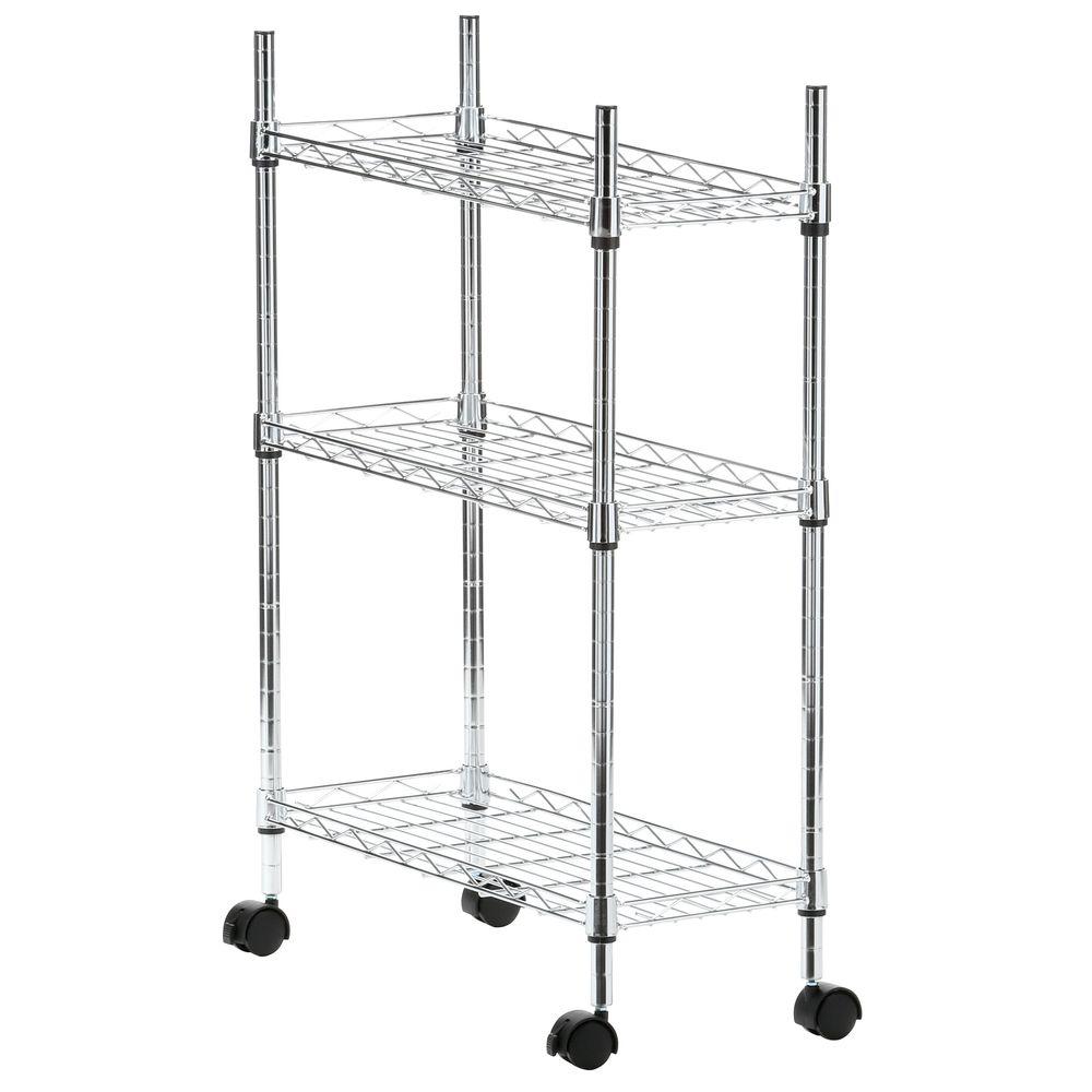 Whitmor Supreme Shelving Collection 22 5 In X 31 75 Supreme Shelving Collection 22 5 In X 31 75 Laundry Cart