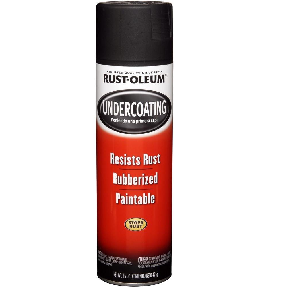 RustOleum Automotive 12 oz. Gloss Black Spray Paint for Plastic248649