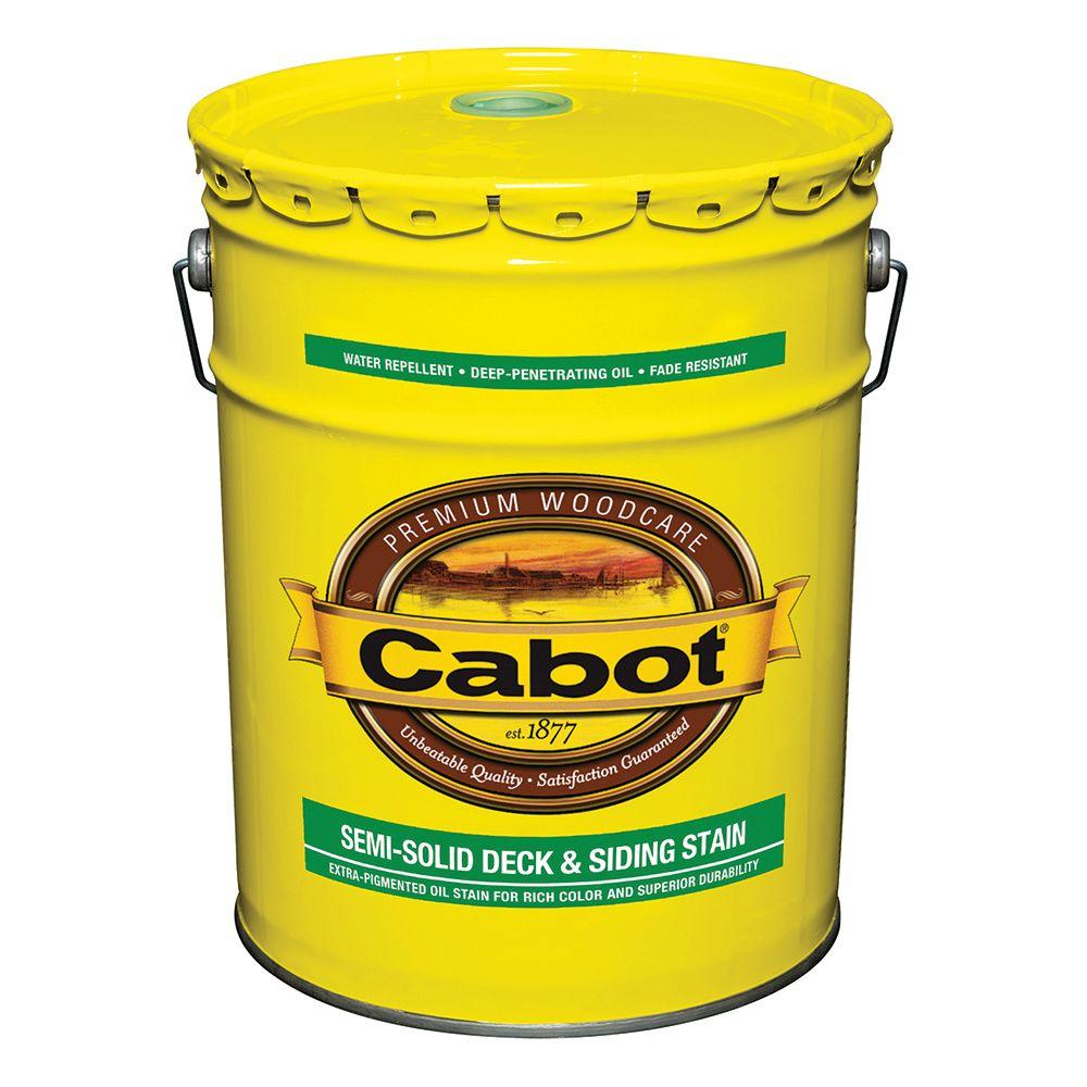 Cabot 5 gal. Neutral Tint Base SemiSolid Oil Exterior