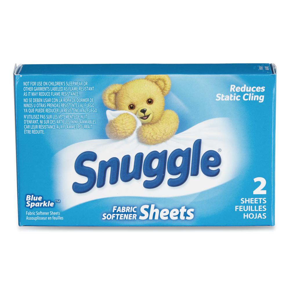 Snuggle Blue Sparkle VendDesign Fabric Softener Sheets (2Sheets/Box