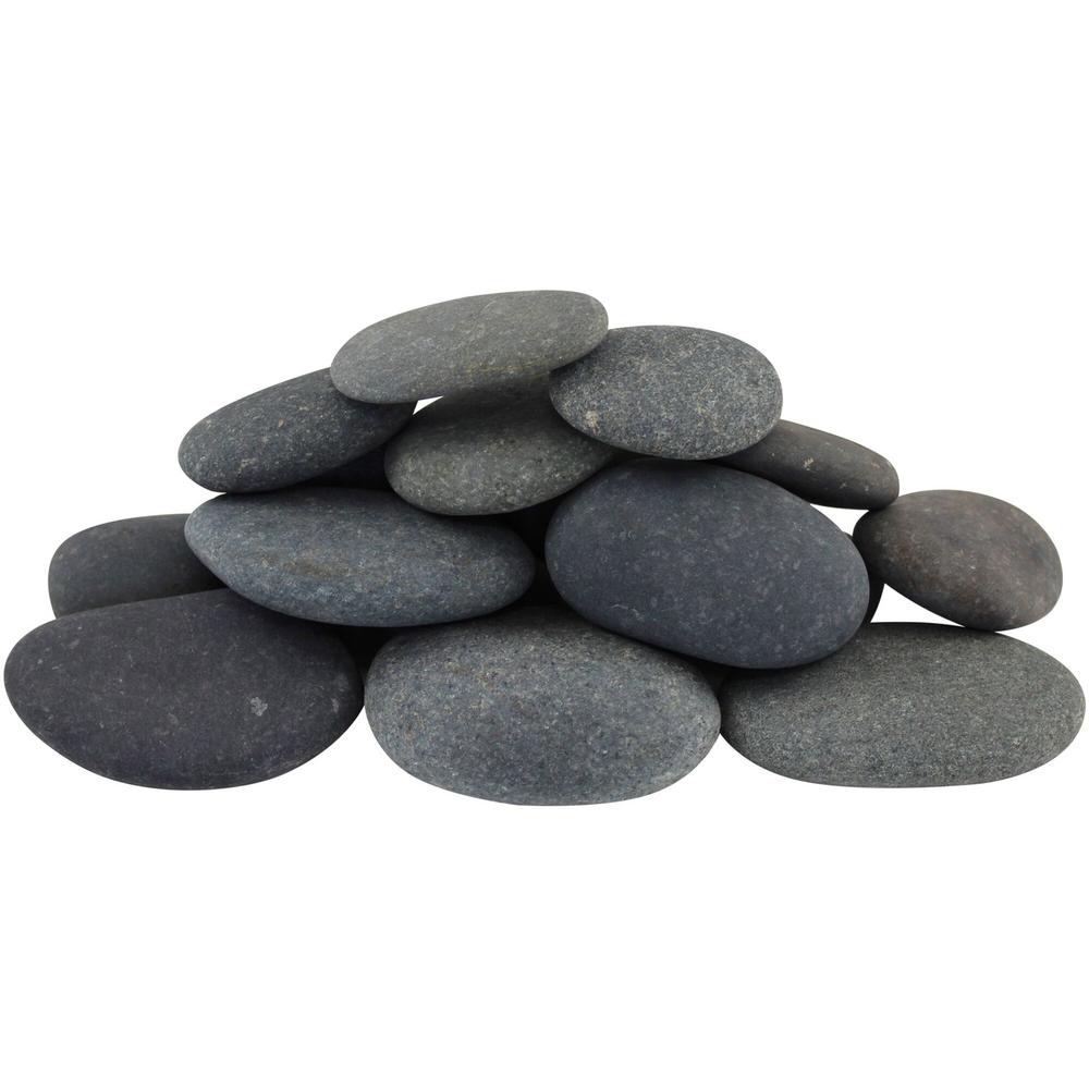 Rain Forest 1 in. to 3 in., 2200 lb. Mexican Beach Pebbles ...