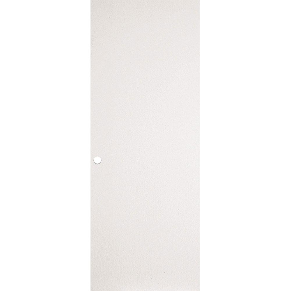 Masonite 30 in. x 80 in. Smooth Flush Hardboard Bored Solid Core Primed