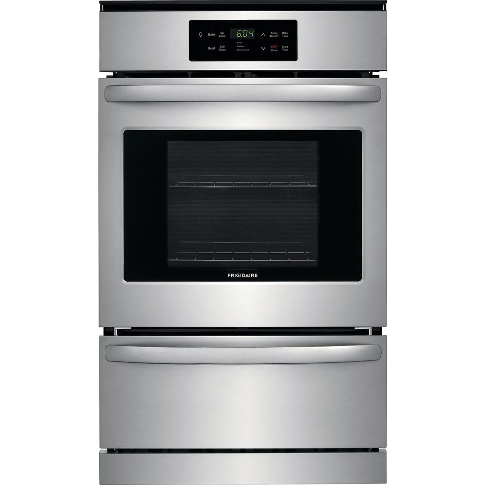 Frigidaire 24 In Single Gas Wall Oven Stainless Steel Ffgw2426us The Home Depot - 30 Inch Single Gas Wall Oven Black Frigidaire 24 In Single Gas Wall Oven Stainless Steel Ffgw2426us The Home Depot - 30 Inch Single Gas Wall Oven Black