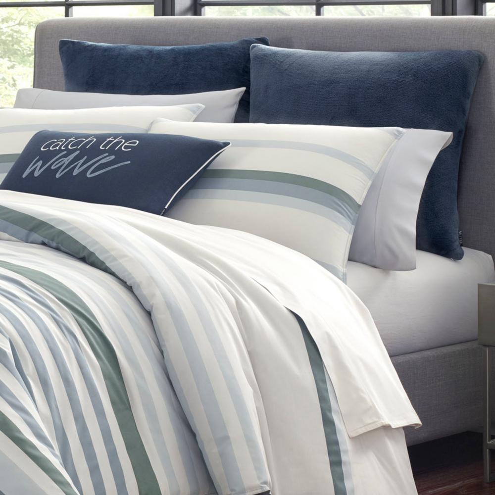 Nautica Lansier 2 Piece Grey Twin Comforter Set Ushsa51111827