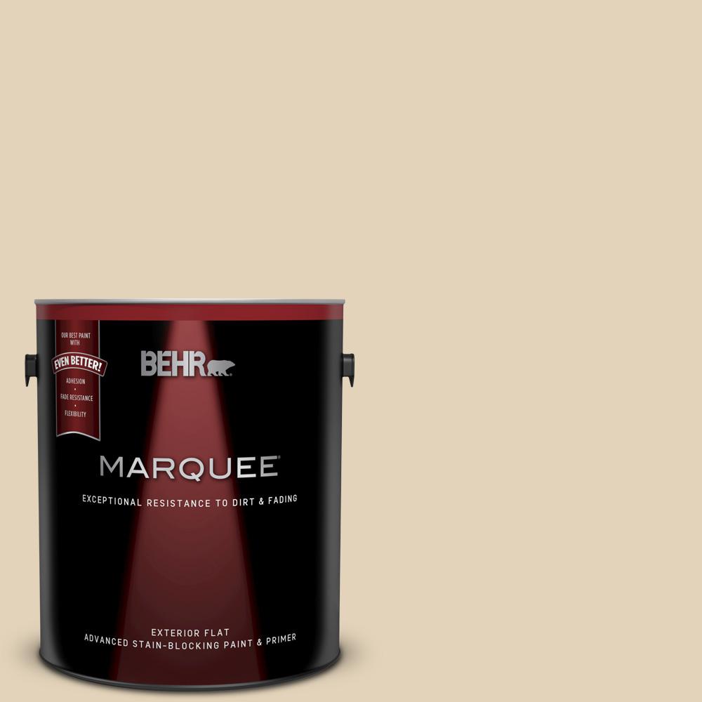 BEHR MARQUEE 1 gal. BXC50 Stucco White Flat Exterior BEHR MARQUEE 1 gal. BXC50 Stucco White Flat Exterior